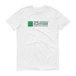 Green Platform Logo Short-Sleeve T-Shirt