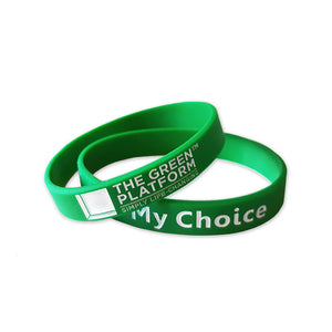 Green Platform Wristband