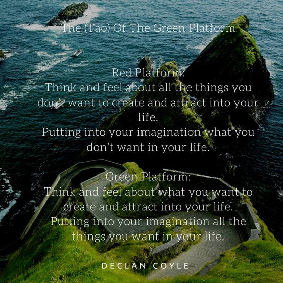 Think and feel only about what you want. Your true goals!