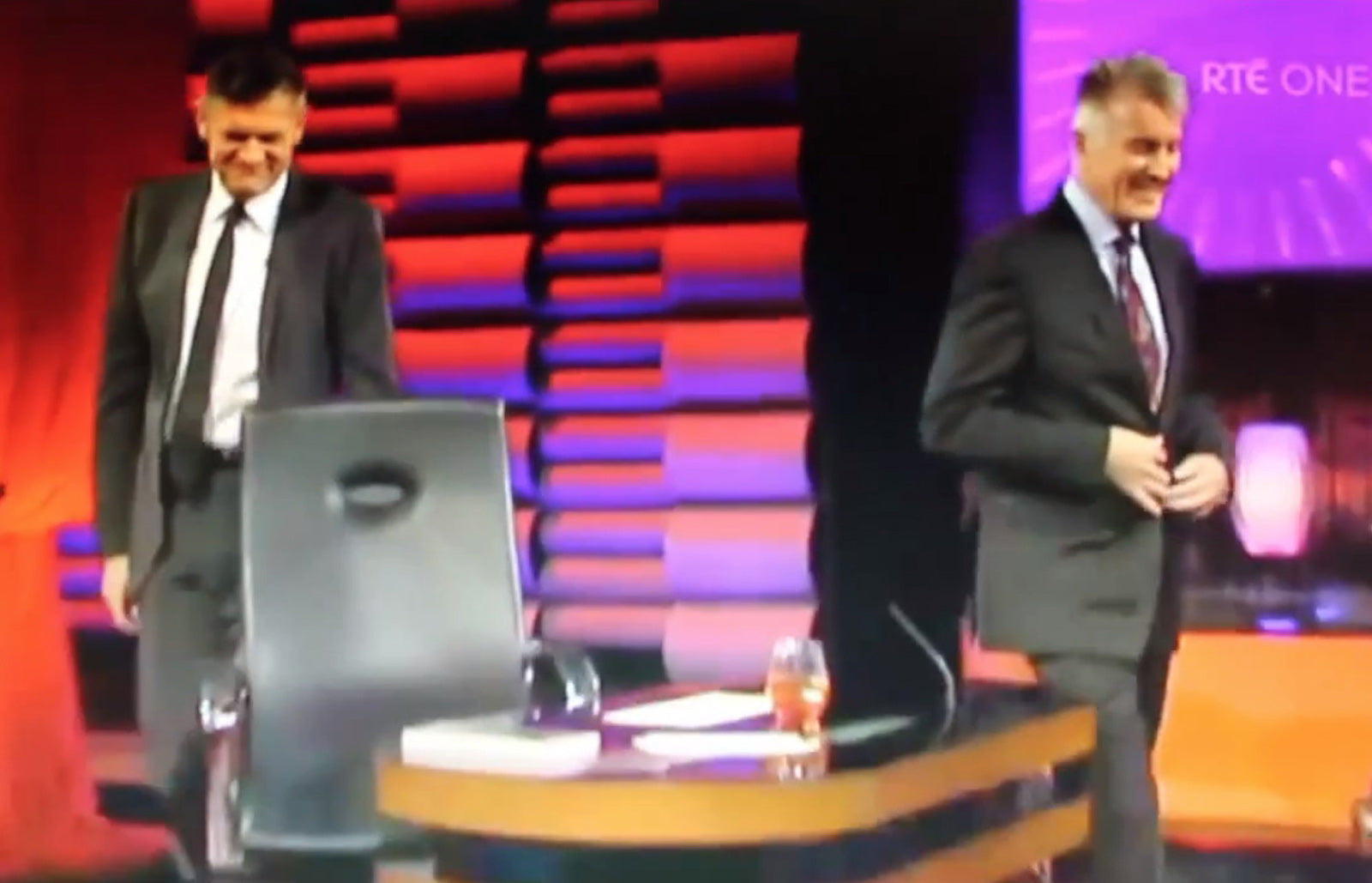 Declan Coyle on the Saturday Night Show