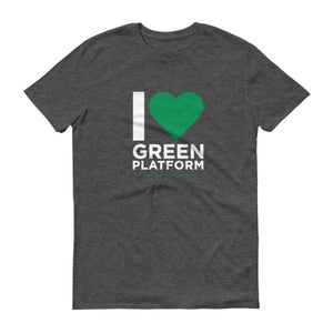 I Heart Green Platform Colour T-Shirt