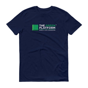 Green Platform Logo Short-Sleeve T-Shirt